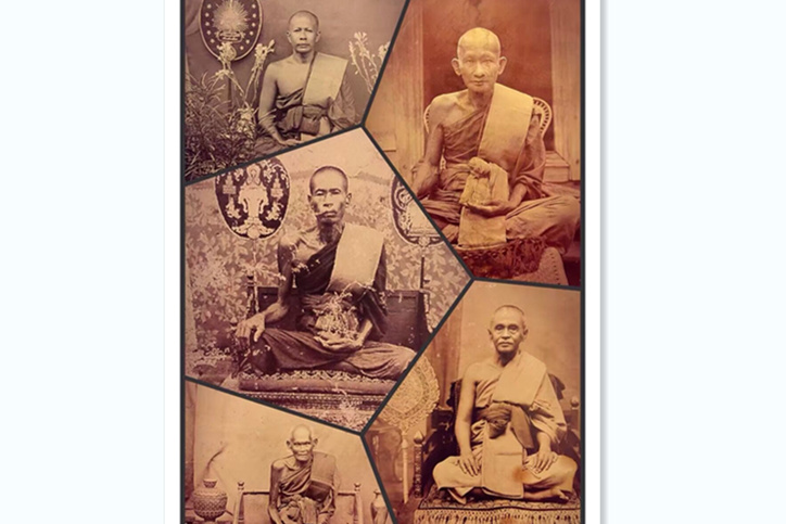 瓦拉康2460年金属小崇迪高僧